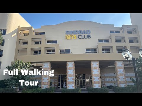 Видео: Отель Sindbad Club Aqua | Полная пешеходная экскурсия | Хургада | Египет 2025