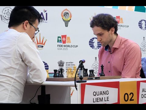 Видео: Птеродактиль улетает!!! Донченко Александр (2641) - Ле Куанг Лием (2729)