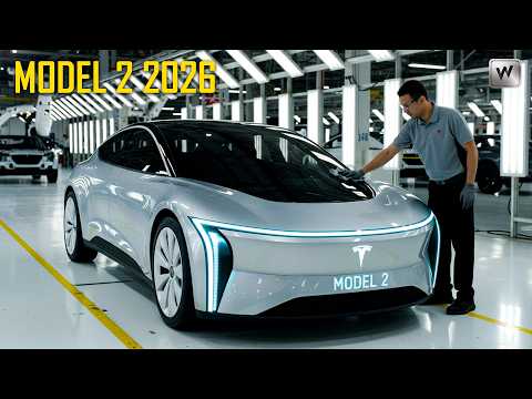 Видео: Это просто потрясающе! Производство прототипа Tesla Model 2 НАЧАЛОСЬ. Илон Маск заявил!