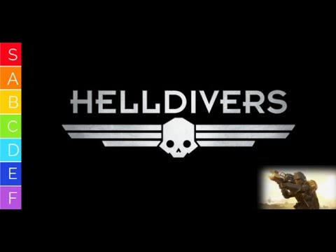 Видео: Рейтинг оружия Хеллдайверс 2 / Weapon rating helldivers 2