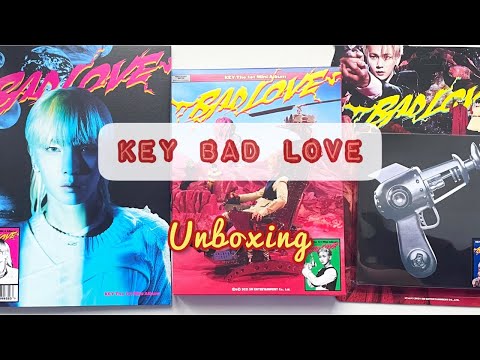 Видео: 💔 Распаковка альбома Key (키) Bad Love // SHINee unboxing  💔