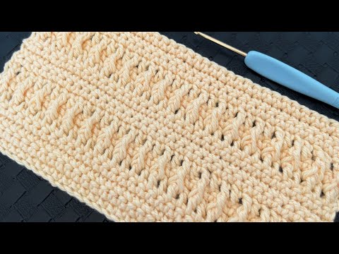 Видео: ПРОСТОЕ ПОШАГОВОЕ ВЯЗАНИЕ КРЮЧКОМ