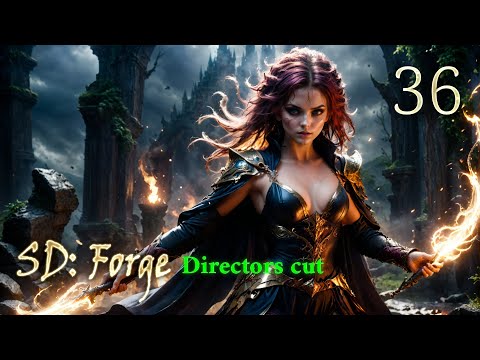 Видео: Делаем картинки в Stable Diffusion #36 Cut  version! Установка SD Forge, настраиваю стаблу с нуля.