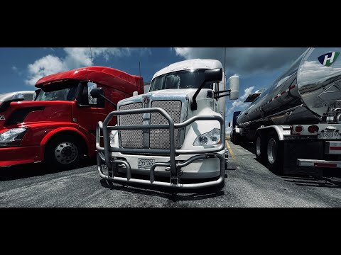 Видео: Обзор Американский трак Kenworth T680.Моя новая работа!