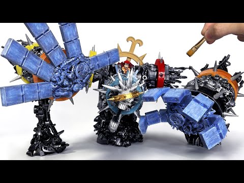 Видео: ВАН ПИС　Я создал статуя "Юстас Кид"