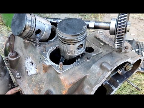 Видео: Как работал УД-2 на переделанном распредвалу. Состояние двигателя после работы.