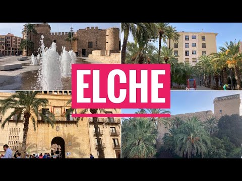 Видео: # 337 Elche. Эльче. Обзор Города. Провинция Аликанте. Elx. Город Пальм. Испания. Alicante