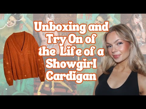 Видео: Распаковка и примерка кардигана «Жизнь танцовщицы»