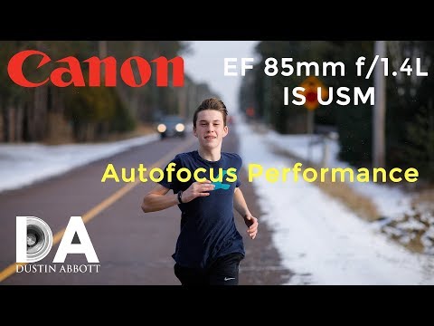 Видео: Canon EF 85mm f/1.4L IS | Производительность автофокуса | 4K