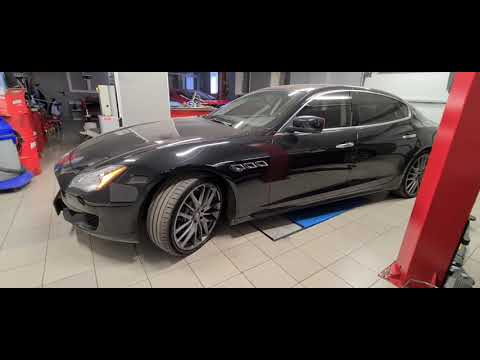 Видео: Старая Мазерати в идеале против  новой Maserati Quatroporte GTS