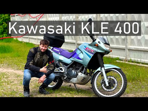 Видео: Кawasaki KLE400. Обзор преимуществ и недостатков.