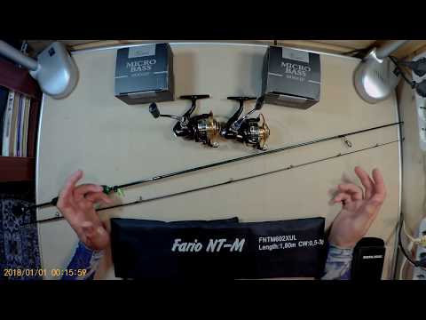 Видео: Запасы кота Матроскина. Мормышинговый комплект Fario Morm + 2 катушки.