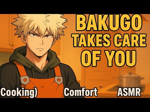 Видео: 🍳 Бакуго готовит для вас после тяжёлой недели | Нежные моменты с острым героем [ASMR]