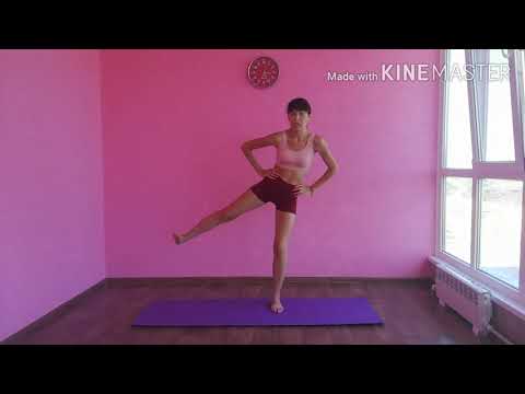 Видео: Жиросжигающий комплекс для похудения бёдер и ягодиц.