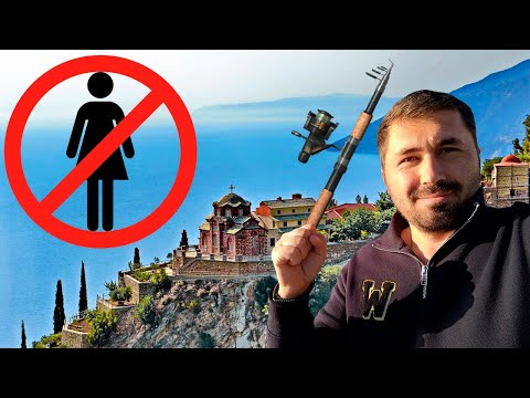Видео: Рыбачу возле АФОНА в Греции!