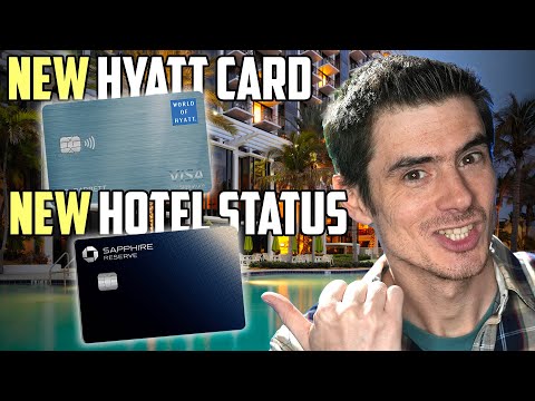 Видео: Chase Sapphire НОВЫЙ статус отеля + НОВАЯ карта Hyatt СКОРО