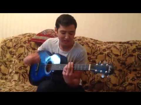Видео: Ударный гитарист Азамат Муратулы 2 (Хат жазып тур)