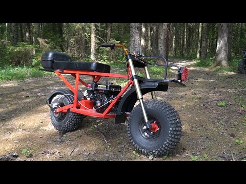 Видео: Мотовездеход SR-21 из Кирова, первое впечатление