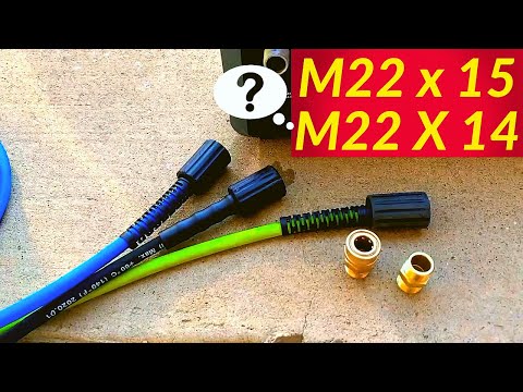 Видео: Быстроразъемные соединения/адаптеры M22 x15 и M22 x14!!