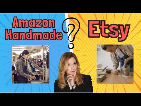 Видео: Честный разбор Etsy и Amazon Handmade. Сравнение за и против по статистике, стоимости, и листингам.