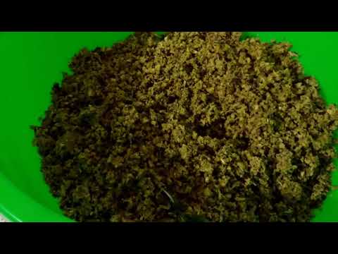 Видео: Фарш из мидии,с добавлением карофила.