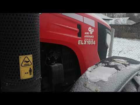Видео: YTO ЮТО ELX1054. Холодний пуск.