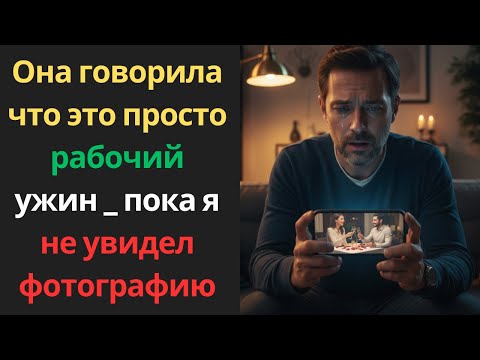 Видео: Она говорила, что это просто рабочий ужин… пока я не увидел фотографию