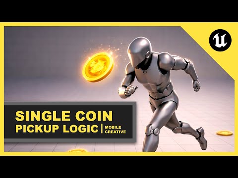 Видео: Механика подбора одной монеты в Unreal Engine 5