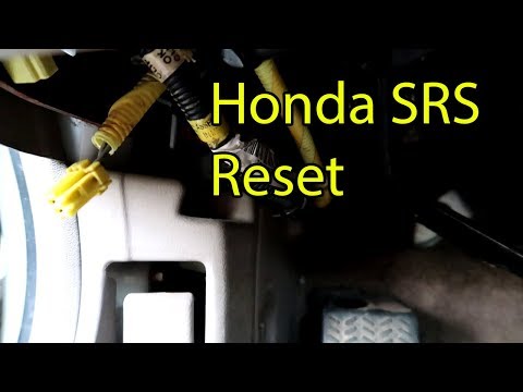 Видео: Honda SRS сброс