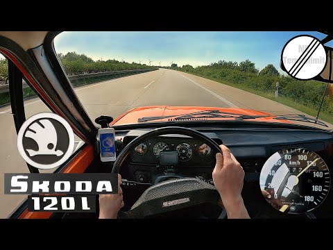Видео: 1981 Skoda 742 120L Estelle Autobahn Top Speed Германия POV