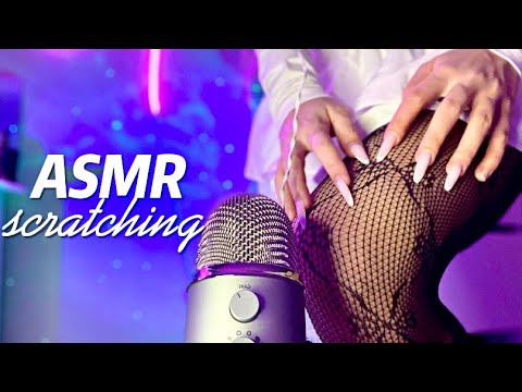 Видео: ASMR скретчинг по одежде, колготкам, туфелькам👠✨таппинг| звуки рта | fast asmr