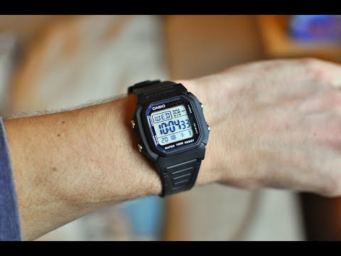 Видео: Casio W-800-9AVES Рабочая лошадка