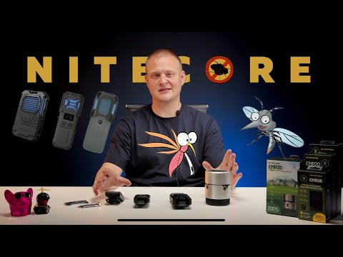 Видео: Главный страх комаров. Как выбрать портативный #фумигатор? #Nitecore #EMR06 #EMR10 #EMR20 #EMR30