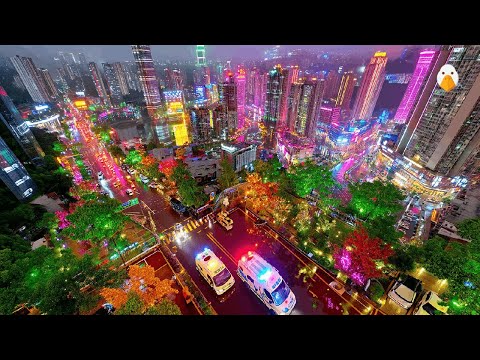 Видео: Гуйян, Гуйчжоу🇨🇳 Самый густонаселенный городской район в мире? (4K HDR)