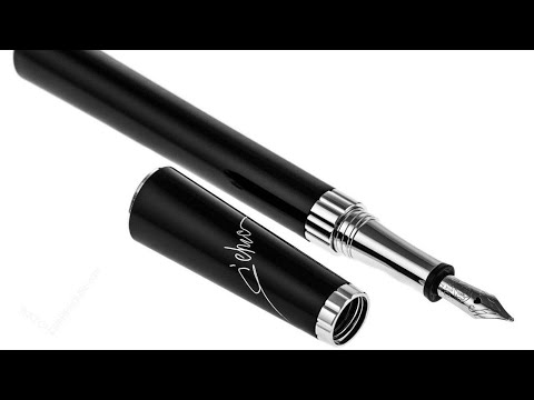 Видео: Обзор перьевой ручки Montblanc Marlene Dietrich, SE, 2007