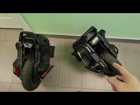 Видео: Сравнение качества сборки электромоноциклов Nosfet AERO и Extreme BULL Rocket EUC