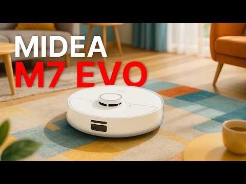 Видео: Лучший робот-пылесос до 15 000 рублей? Тест Midea VCR M7 EVO