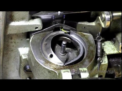 Видео: Носик челнока тупой и короткий, подход к иголке не правильный, как устранить пропуски. Видео №393.