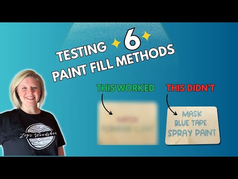 Видео: Я протестировал 6 методов заливки краской на лазерных граверах — только один меня впечатлил