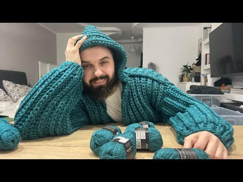 Видео: Продолжаю вязание! Кардиган в 14 нитей! Вязайнер, Прямой эфир!