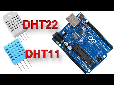 Видео: DHT22 (DHT11) и Ардуино