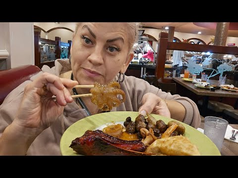 Видео: Китайский буфет в Фениксе Аризоне,lorausa