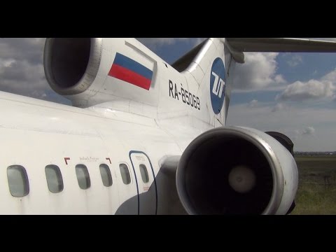 Видео: В гостях у Ту-154М RA-85069, Смышляевка, СГАУ