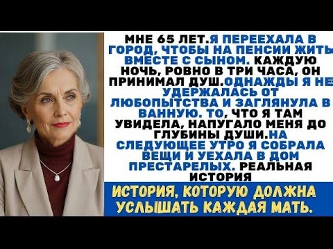 Видео: Я ПЛАКАЛА, ЧИТАЯ! Переехала жить к сыну В три ночи заглянула в ванну  после уехала в дом престарелых