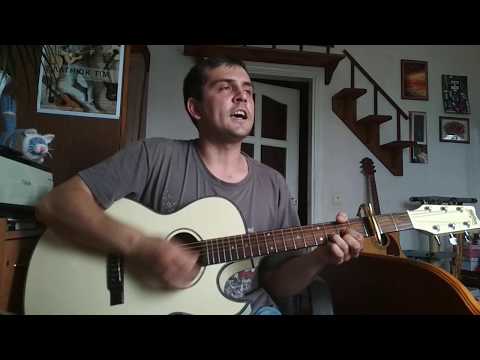 Видео: Кино Попробуй спеть вместе со мной (cover) washburn ea40