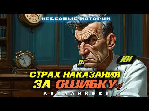 Видео: Небесные истории: СТРАХ наказания за ошибку | АВИАЛИКБЕЗ #авиация