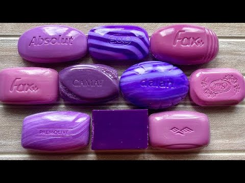 Видео: Soap cutting 💜🍇🫐💜| ASMR SOAP | Резка мыла  | ASMR SOAP |