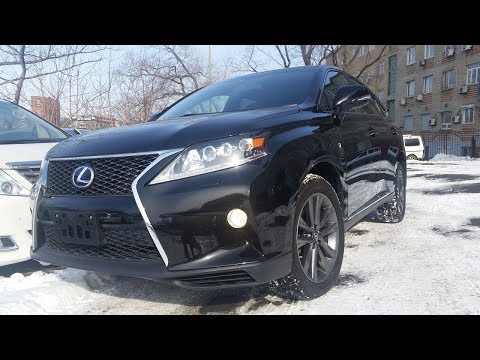Видео: Обзор Lexus RX 450h F Sport 4WD 2013 - ПРАВОрульный красавец!