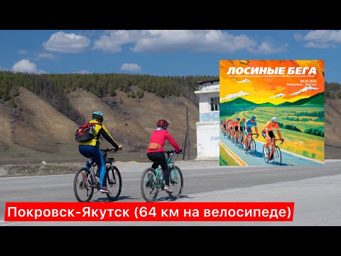 Видео: Покровск - Якутск (64 км на велосипеде)//Лосиные бега, май 2025