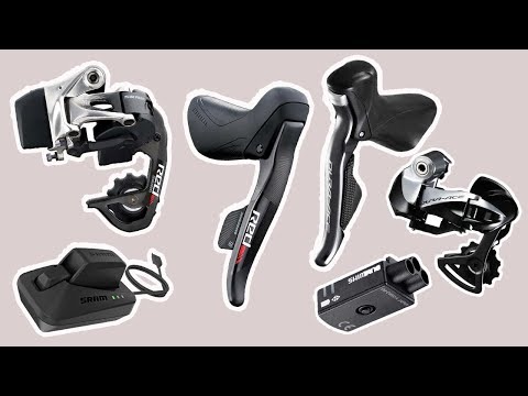 Видео: Знакомство вживую со Sram Red eTap и сравнение с Shimano Di2